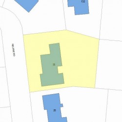 35 Helene Rd, Newton, MA 02468 plot plan