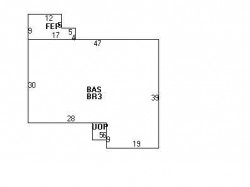8 Burrage Rd, Newton, MA 02459 floor plan