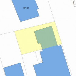111 Dalby St, Newton, MA 02458 plot plan