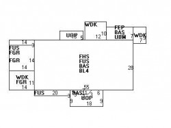 169 Franklin St, Newton, MA 02458 floor plan