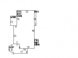 19 Forest St, Newton, MA 02461 floor plan