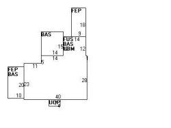 55 Hobart Rd, Newton, MA 02459 floor plan