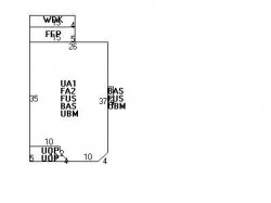 85 Kaposia St, Newton, MA 02466 floor plan