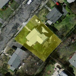 79 Fessenden St, Newton, MA 02460 aerial view