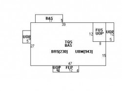 1334 Walnut St, Newton, MA 02461 floor plan