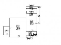 45 Pontiac Rd, Newton, MA 02468 floor plan