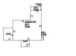 45 Sewall St, Newton, MA 02465 floor plan
