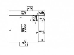507 Ward St, Newton, MA 02459 floor plan