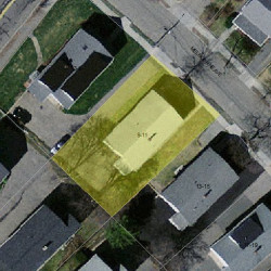 9 Melbourne Ave, Newton, MA 02460 aerial view