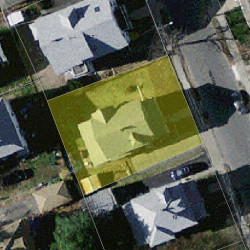 15 Washburn St, Newton, MA 02458 aerial view