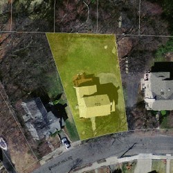 103 Walnut Hill Rd, Newton, MA 02461 aerial view