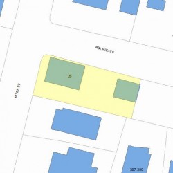 26 Rowe St, Newton, MA 02466 plot plan