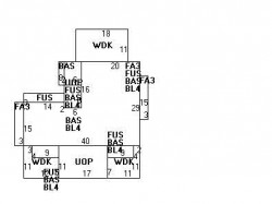 129 Parker St, Newton, MA 02459 floor plan