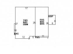 73 Falmouth Rd, Newton, MA 02465 floor plan