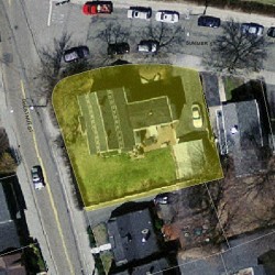 984 Chestnut St, Newton, MA 02464 aerial view