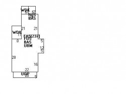 287 Tremont St, Newton, MA 02458 floor plan