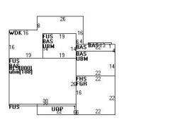 48 Woodward St, Newton, MA 02461 floor plan