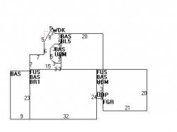 273 Upland Ave, Newton, MA 02461 floor plan