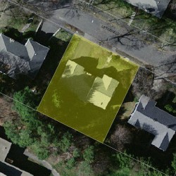 76 Littlefield Rd, Newton, MA 02459 aerial view