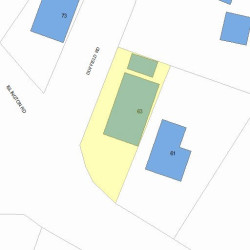 63 Islington Rd, Newton, MA 02466 plot plan