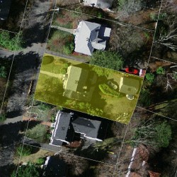 28 Jameson Rd, Newton, MA 02458 aerial view