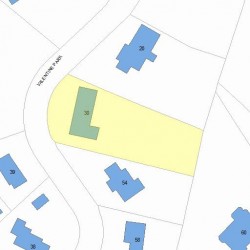 30 Valentine Park, Newton, MA 02465 plot plan