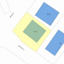 18 Grove St, Newton, MA 02466 plot plan