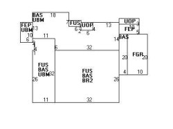 121 Winslow Rd, Newton, MA 02468 floor plan