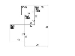 11 Lewis St, Newton, MA 02458 floor plan