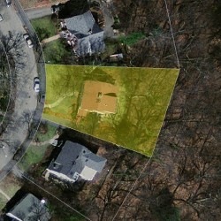 26 Kingston Rd, Newton, MA 02461 aerial view