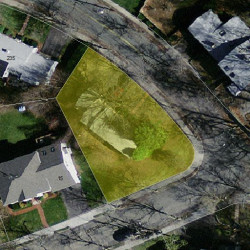 245 Hartman Rd, Newton, MA 02459 aerial view