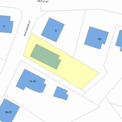10 Jefferson St, Newton, MA 02458 plot plan