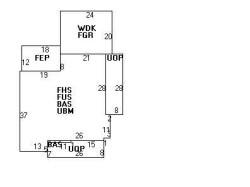 489 Walnut St, Newton, MA 02460 floor plan