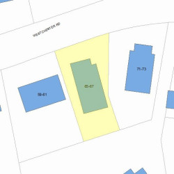 67 Westchester Rd, Newton, MA 02458 plot plan