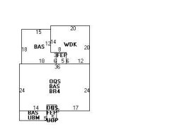 61 Harding St, Newton, MA 02465 floor plan