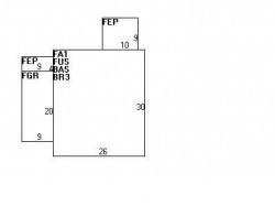 62 Clinton Pl, Newton, MA 02459 floor plan