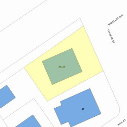 37 Cypress St, Newton, MA 02459 plot plan