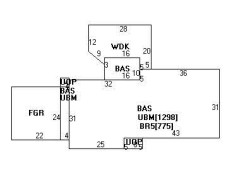 1771 Washington St, Newton, MA 02466 floor plan