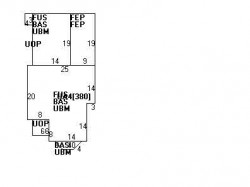 86 Floral St, Newton, MA 02461 floor plan