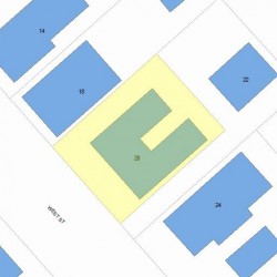 20 West St, Newton, MA 02458 plot plan