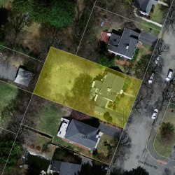 139 Winslow Rd, Newton, MA 02468 aerial view