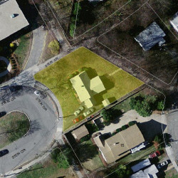 8 Early Path, Newton, MA 02459 aerial view