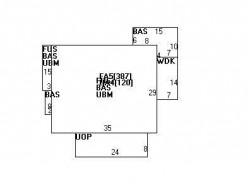 3 Oak Ter, Newton, MA 02461 floor plan