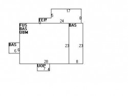 18 Rockland Pl, Newton, MA 02464 floor plan
