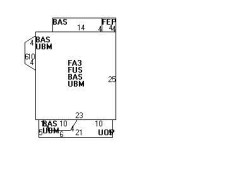 245 Webster St, Newton, MA 02465 floor plan