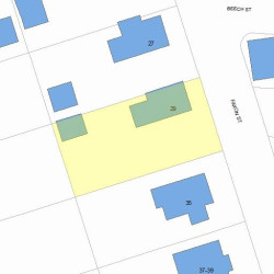 29 Faxon St, Newton, MA 02458 plot plan