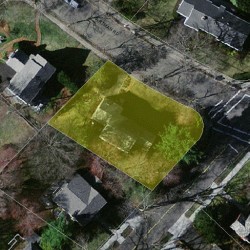 73 Hartman Rd, Newton, MA 02459 aerial view