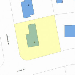 68 Olde Field Rd, Newton, MA 02459 plot plan