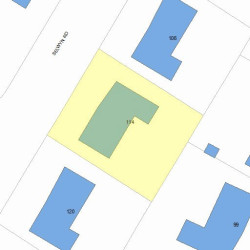 114 Selwyn Rd, Newton, MA 02461 plot plan