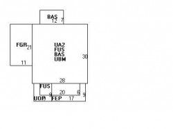 11 Virginia Rd, Newton, MA 02466 floor plan